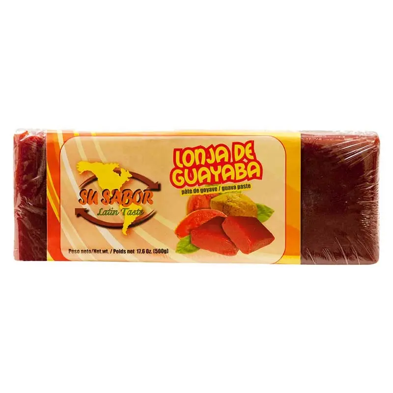 Su Sabor Bocadillo Lonja (500g) – Traditional Sweet Guava Paste | Fruity, Chewy, and Naturally Delicious