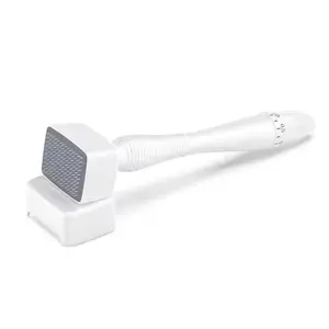 140needles Derma Stamp Adjustable Microneedle Roller for Hair Care and Skin Massage, Professional Skincare Tool for Home and Salon Use, Facial Cleansing and Massage Device