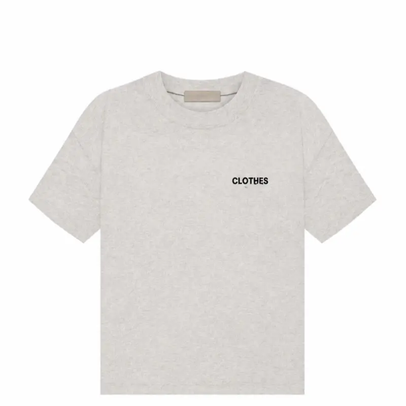 Men's Casual Light outmeal Cotton Fabric Shirt