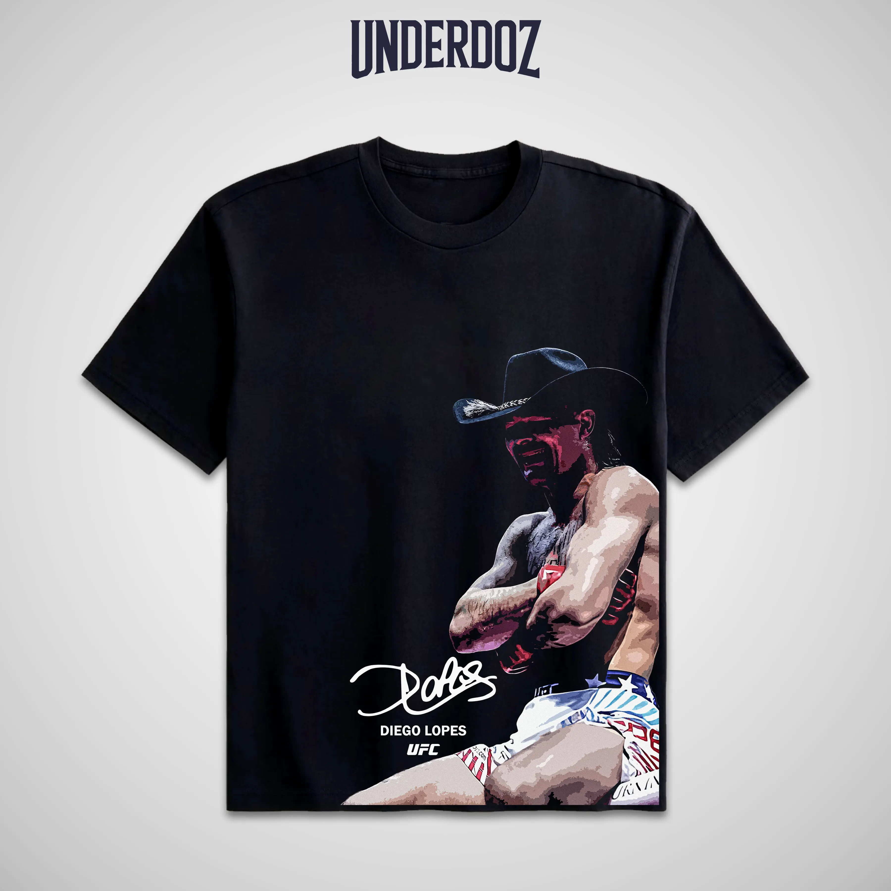 Diego Lopes UFC Tee, UFC Diego Lopes Tee, UFC Sports Shirt, UFC Vintage Cotton Tee, UFC Merch, Casual T-Shirts Top Short Sleeves