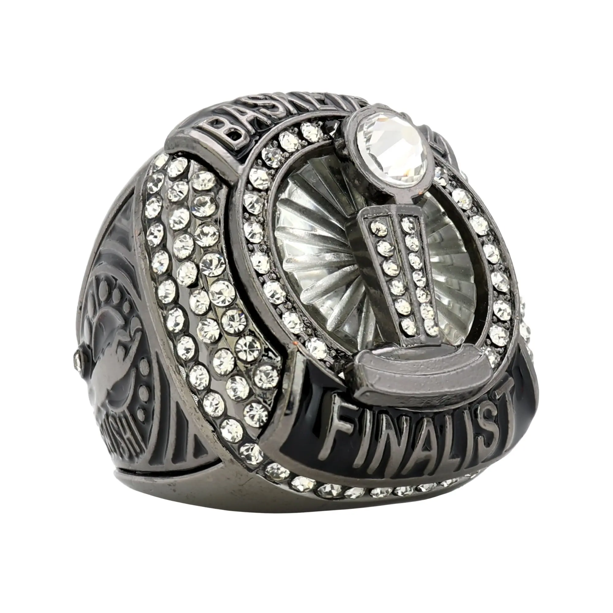 Basketball25 Gunmetal Finalist Ring