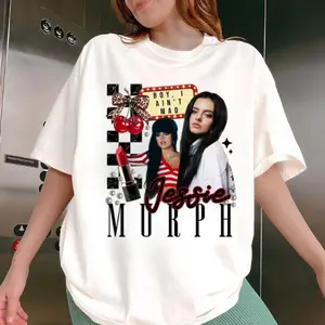 Jessiiie Muurph Graphic Tee, Retro Pop Aesthetic Shirt for Fans, Trendy Tour-Inspired T-Shirt, Cute Gift for Girls, Viral TikTok Style Concert Merch 2026