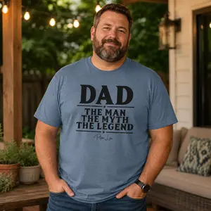Mens Dad The Man The Myth - Classic Tee