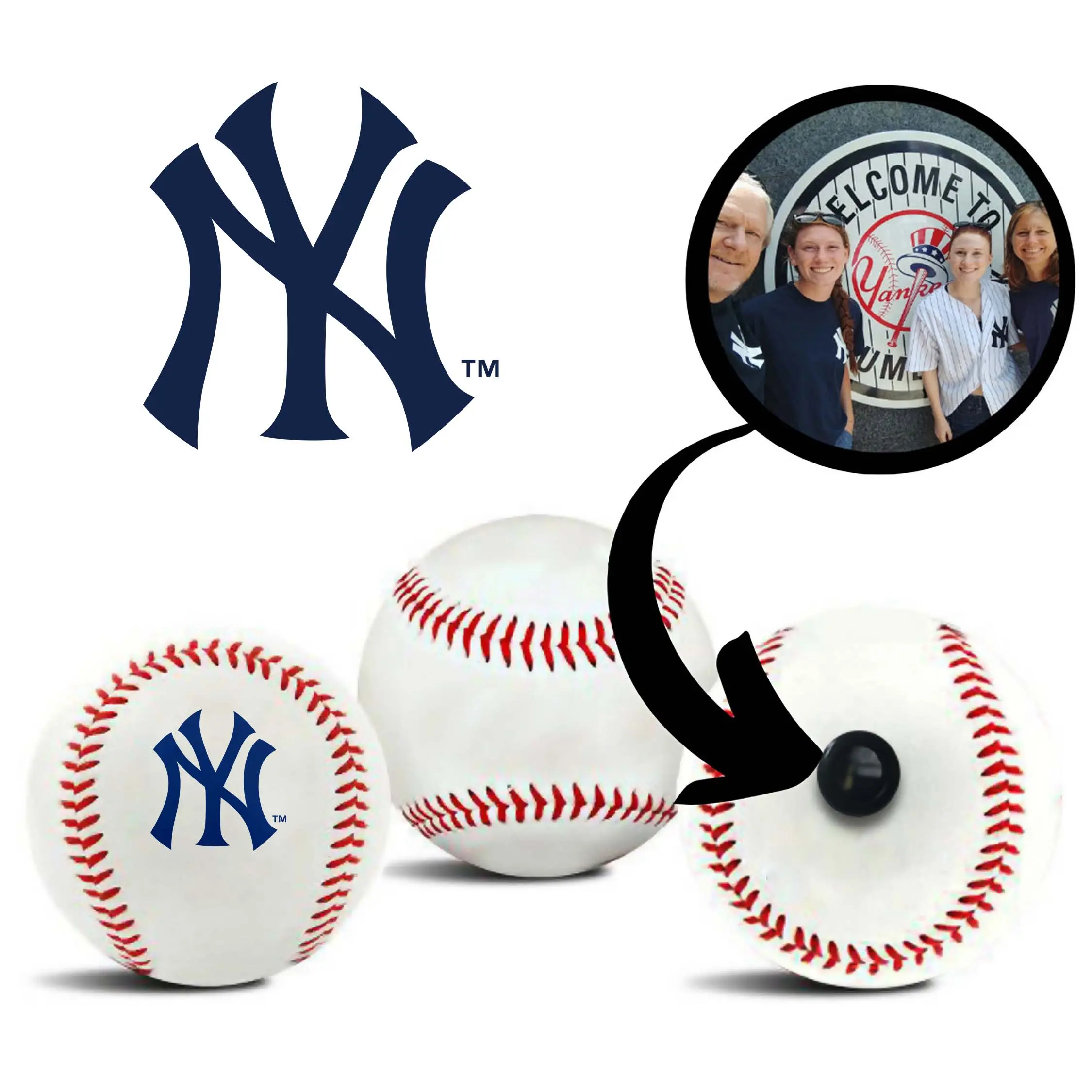 New York Yankees MLB Baseball - Picture Inside
