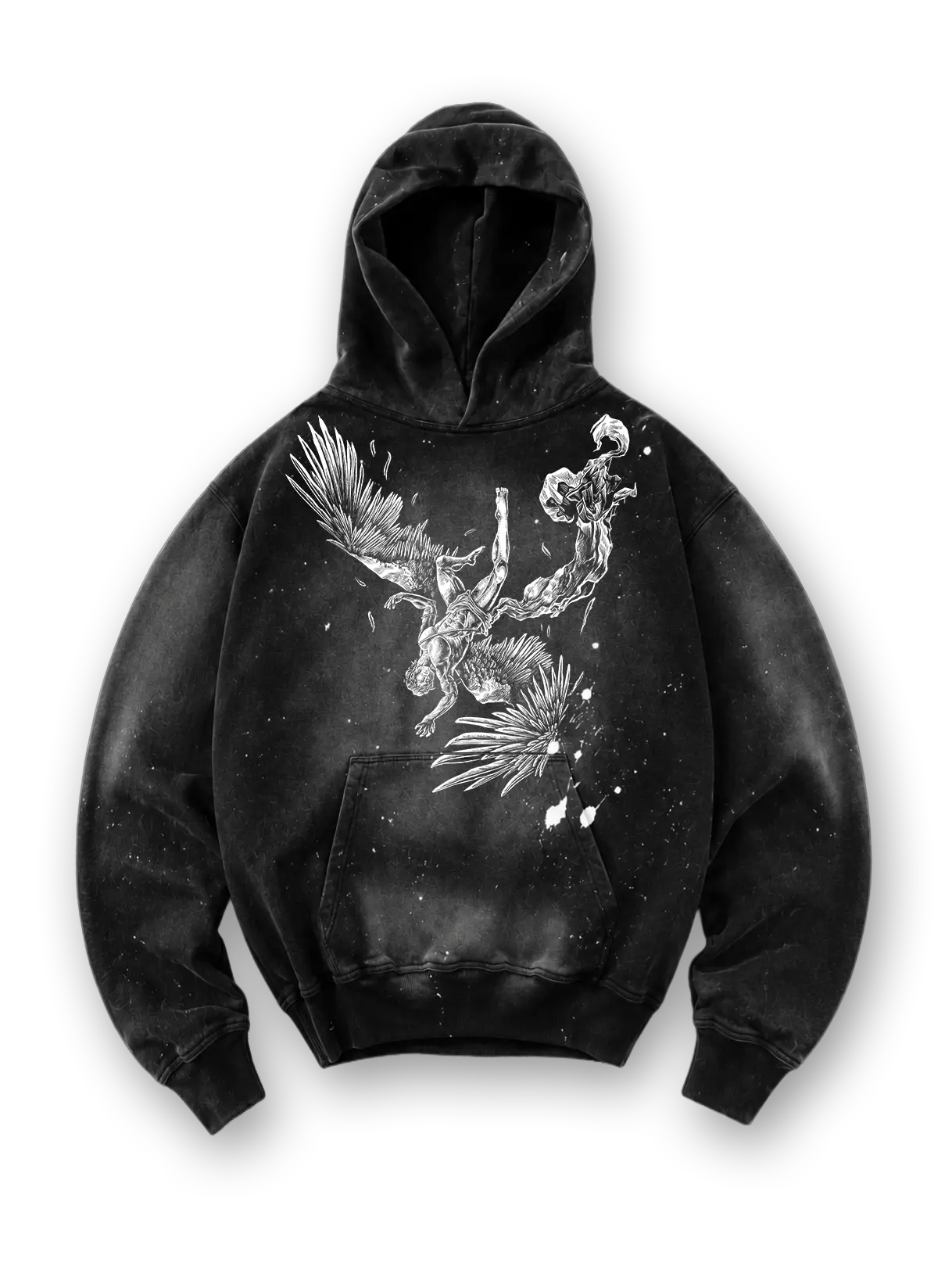 Vintage Black - Icarus Hoodie