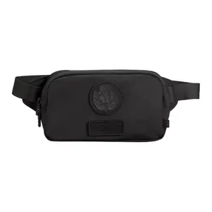 Lululemon Future Legacy 0.7L Zippered Solid Crossbody Waist Bag for Men and Women – Recycled Polyester and Nylon – Black