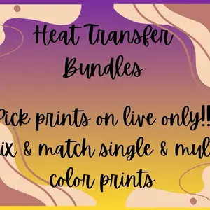 Screen Print Transfer Bundle