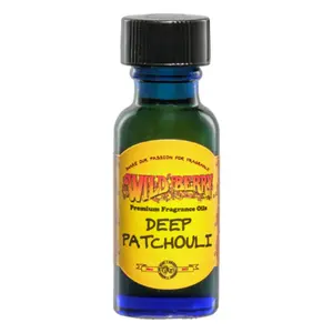 1x Wild Berry Deep Patchouli Oil - Home Fragrance Scented Aromatherapy Essential Perfume Diffuser Burner Smudge Spiritual Meditation Yoga Zen Earthy Musky Relaxing Wellness Natural High Quality Long Lasting New 1ct Scented Oil 0.5oz