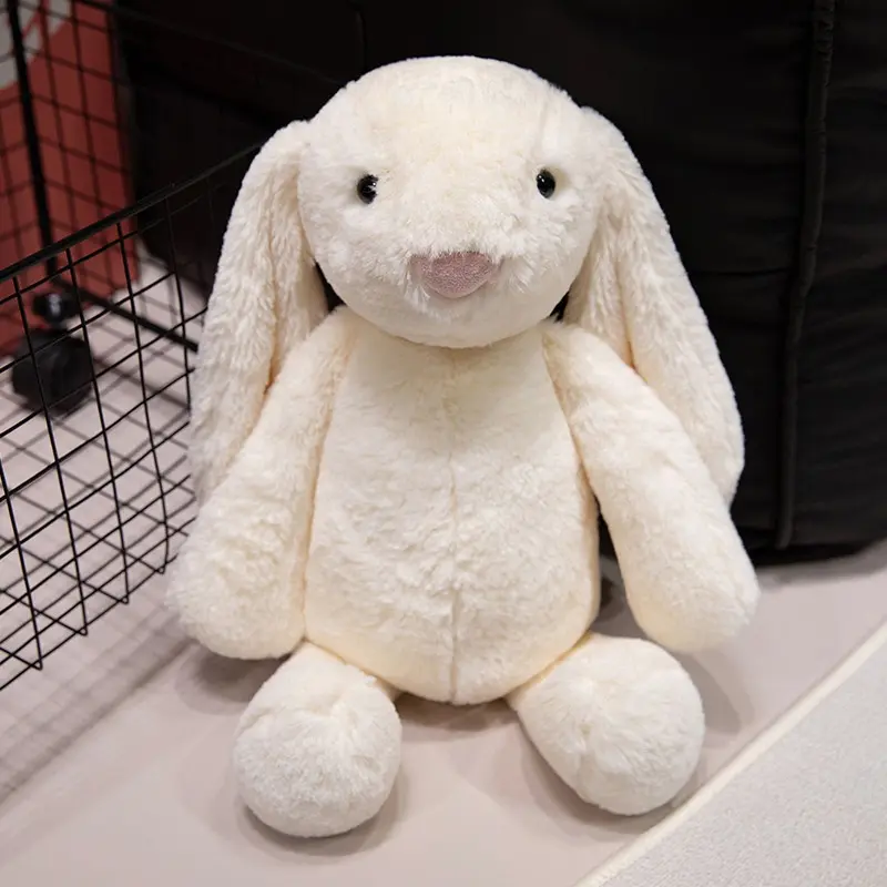 Jellycat shy bunny plush toy with carrying bag, the ideal Valentine's Day gift for girlfriends and loved ones.