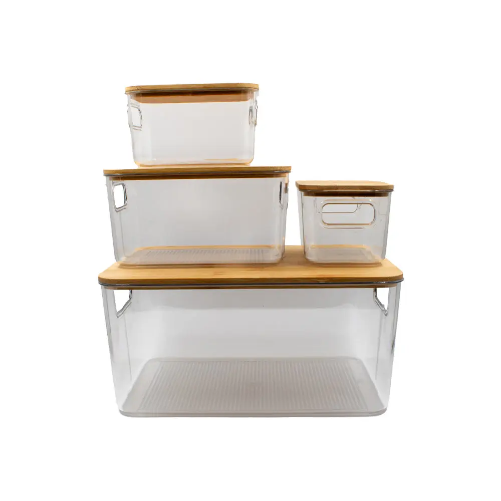 Bamboo Storage Box Set Bamboo Storage Box Set