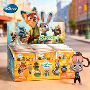 Disney Figure Blind Bag Keychain Mystery Box Zootopia The Nightmare Before Christmas Lilo & Stitch The Lion King Mickey&Friends Plush Disney Princesses 1PC Random One Official Licensed Bag Clip Christmas Halloween Movie Characters Collectible Surprise Box