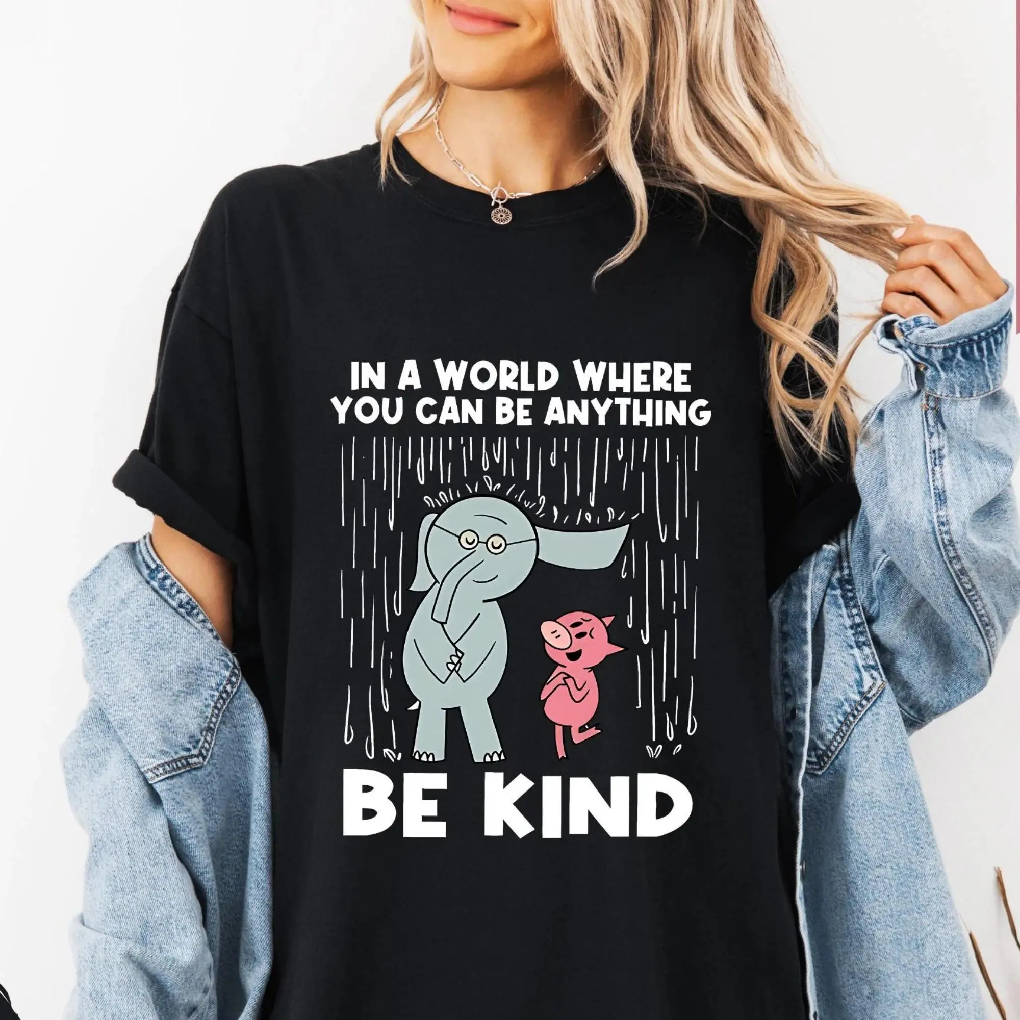 Be Kind In A World Where You Can Be Anything Teacher T-Shirt, Be Kind TShirt, Teacher TShirt, Gift For Teacher