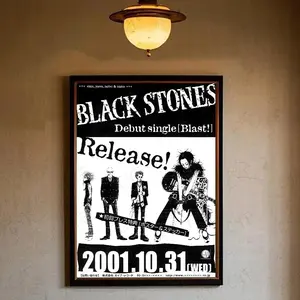 Anime N-NANA Shoujo Manga Poster Waterproof Wall Art High Quality Print Movie Posters For Living Bedroom Retro Room Decor Gift Unframed Poster