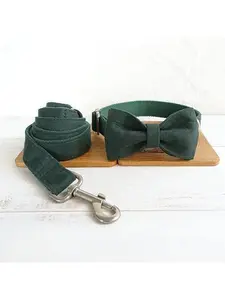 MUTTCO pet collar bow traction set