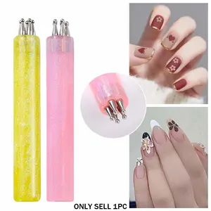 Dotting Nail Art Tool, DIY Floral Painting Pen, Perfect Gift for Nail Art Beginners, Easy-To-Use Design, Manicure