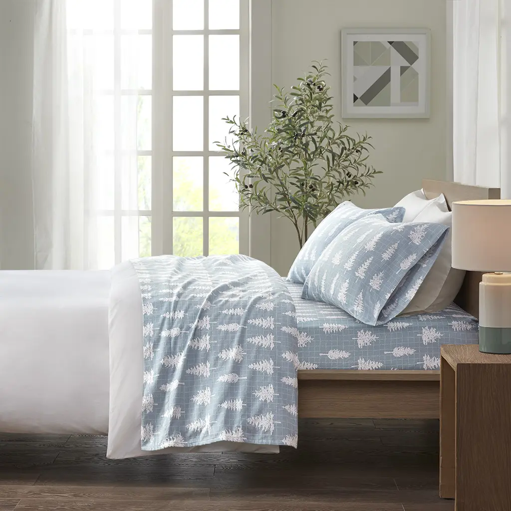 Printed Sheet Set, Cozy Cotton Flannel