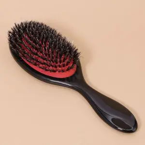 Nylon and First Cut Boar Bristle Brush Suitable For Normal to Thick Hair - Gently Detangles, No Pulling or Split Ends - Softens Improves Texture - Mason Hairbrush - Premium Hairbrush