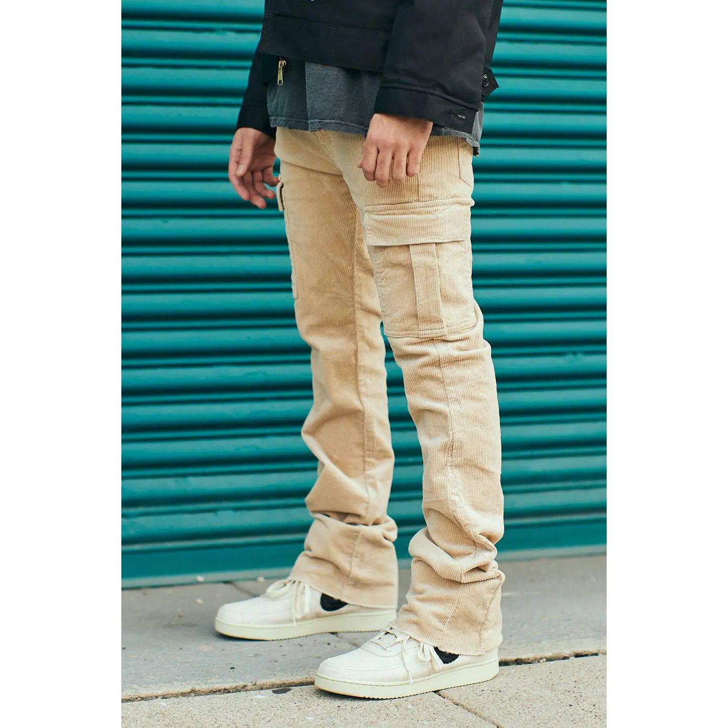 CORDUROY FLARE PANTS