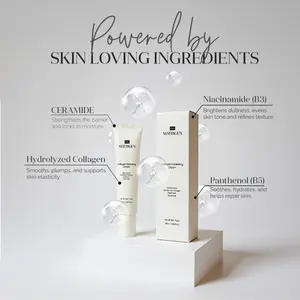 Matrigen Cream with Ceramide Hydrolyzed Collagen Niacinamide B3 & Panthenol B5 for Skin Hydration and Repair