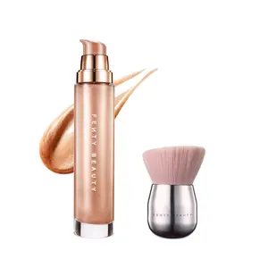 Fenty Beauty Body Glow Essentials: Body Lava Body Luminizer + Face & Body Kabuki Brush 160