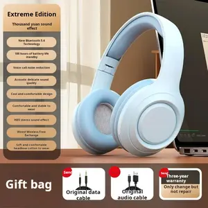 ROEL-PLAY Wireless Gaming Headphones Wireless on-ear headphones Foldable Over Ear Bluetooth-compatible Wireless Headphones HiFi Audio Deep Bass Long Battery Life Wireless Earphone Earbuds for Sports Music Work Holiday Gift