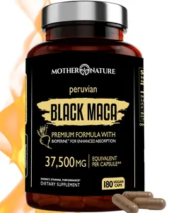 Black Maca Capsules 37,500 mg