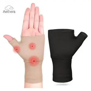Wrist & Thumb Support Brace Compression Sleeve for Joint Pain Tendonitis Sprain Hand Instability, Lightweight Breathable Wrist Stabilizer for Sports Workout Daily Use Arthritis Pain Relief