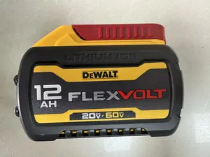Dewalt 20V/60V MAX* Battery, 12.0-Ah Lithium-Ion Battery Power Tool Battery Compatible with Dewalt,  Multi-Purpose Rechargeable Battery Long-Lasting Performance
