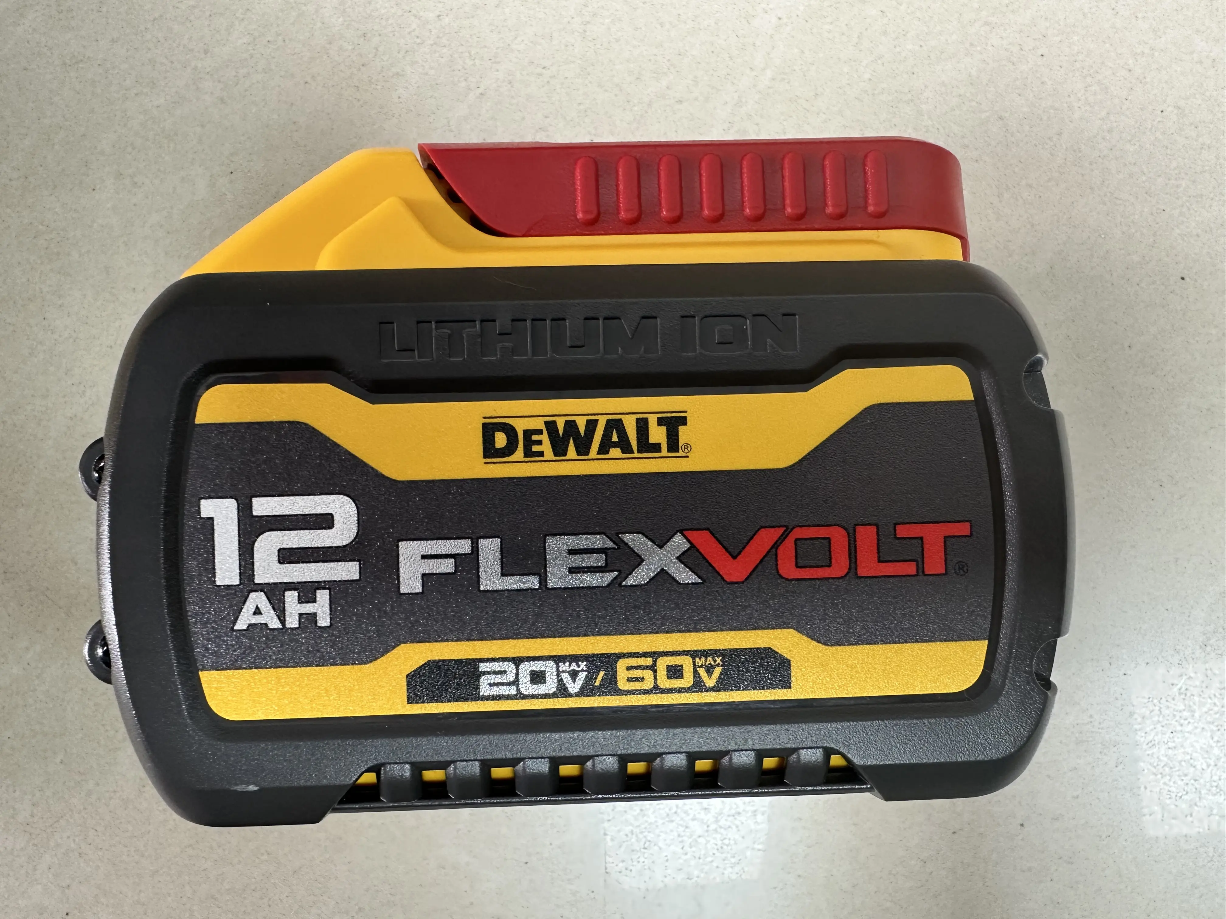 Dewalt 20V/60V MAX* Battery, 12.0-Ah Lithium-Ion Battery Power Tool Battery Compatible with Dewalt,  Multi-Purpose Rechargeable Battery Long-Lasting Performance（Made in Mexico）