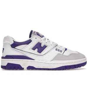 New Balance Men's 550 White Purple, from StockX