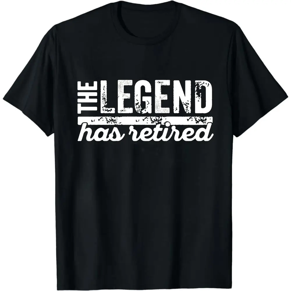 The Legend Has Retired Shirt, Funny Retirement Gifts, Cool Retirement T-Shirts, Retirement Shirt, Retirement Shirts For Men