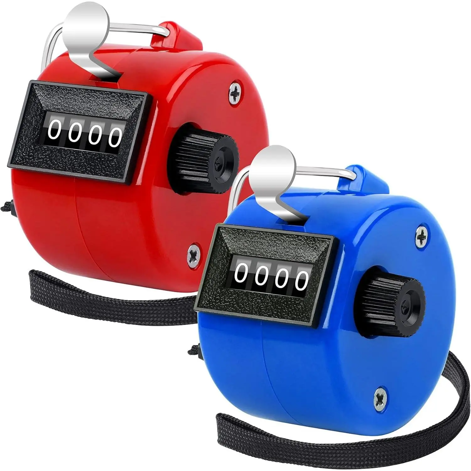 Handheld Tally Counter Clicker 4 Digital Number Click Counter for School Event Golf  Office Stadium