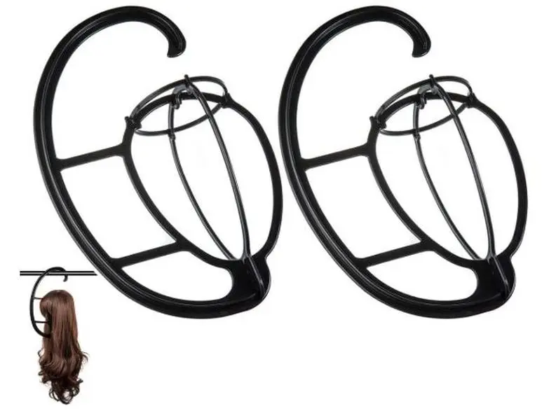 Hanging Wig Stand, Wig Drying Stand, 2 Sets