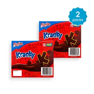 Ricolino Kranky Chocolate Covered Corn Flakes Snack Packs Sweet Lunchbox Snack, After School Sweet, Share with Friends