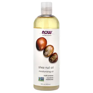 NOW Foods Solutions, Shea Nut Oil, Moisturizing Oil, 16 fl oz (473 ml)