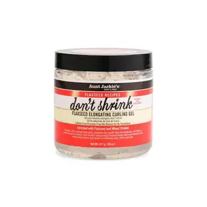 Aunt Jackie’s Don’t Shrink Flaxseed Elongating Styling Gel - Unisex Chocolate Fragrance Hair Gel, 15 oz Beauty & Personal Care Haircare Styling Product