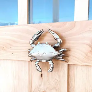 Crab Door Knocker by Michael Healy - Handcrafted, Easy Install