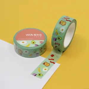 Breakfast Food Washi