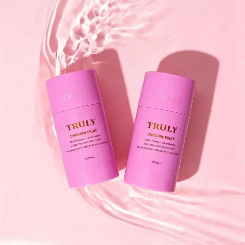 Unicorn Fruit Brightening Smoothing Deodorant Aluminum Free Papaya Enzymes Mango Butter Control Underarm Odor Fade Dark Underarm Discoloration Exfoliate Dead Skin Sweet Cotton Candy Scent