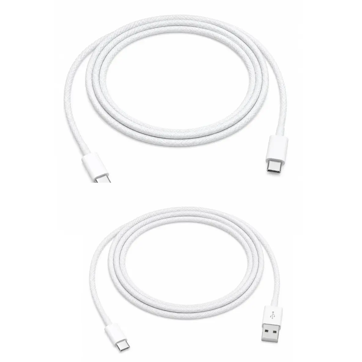 Aqua Dream Fast Charging USB Cable, USB-A to USB-C 3A or USB-C to USB-C 60W PD, 3.28FT Nylon Braided Charger Cord