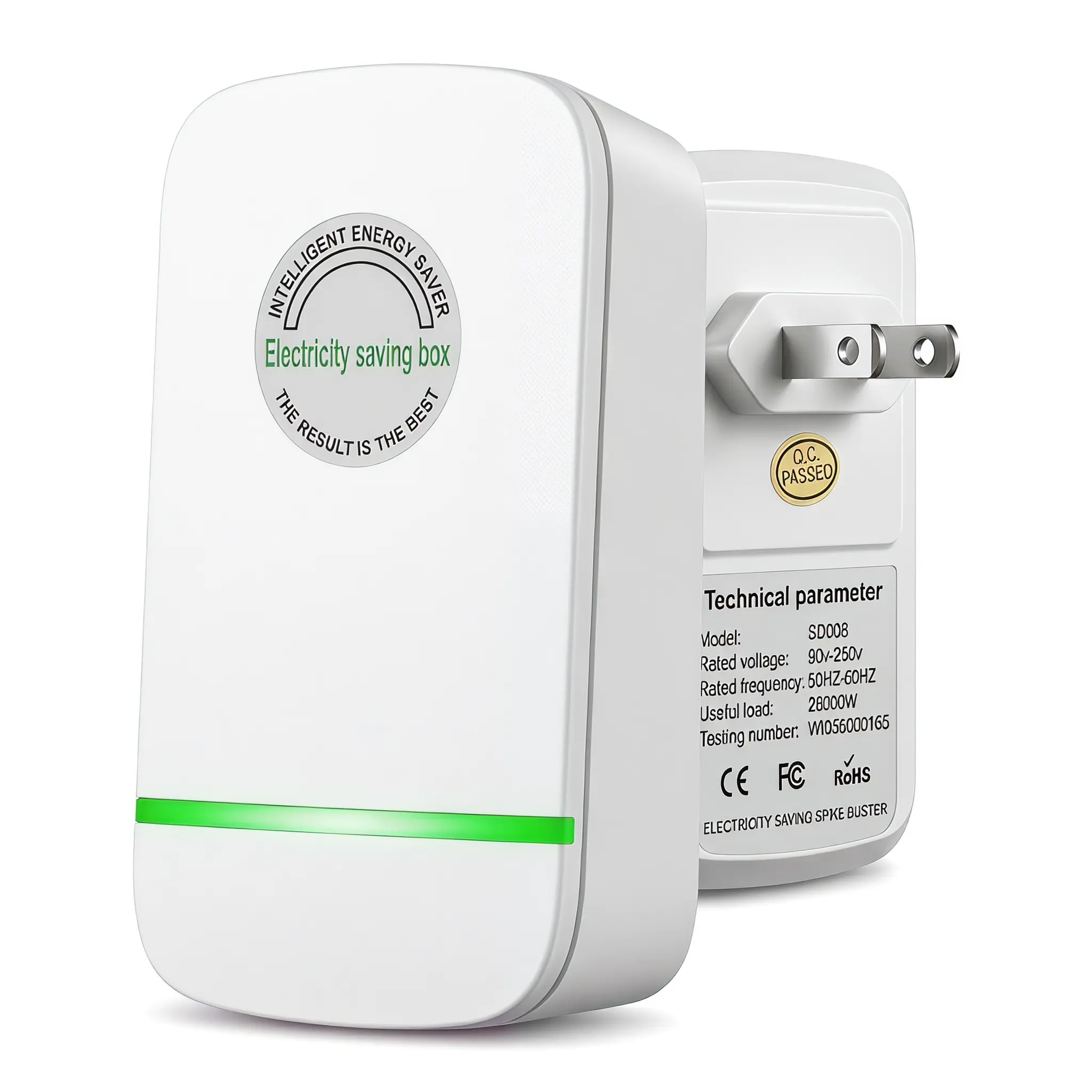 Household Power Outlet Device -2026Updated Design, US Plug, Compatible with90-250V for Home & Office.