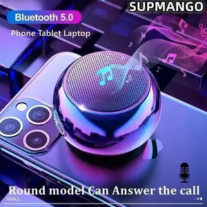 M3 Flash Wireless Bluetooth Speaker Portable Small Steel Gun Metal Heavy Subwoofer Outdoor Mini Bluetooth Small Speaker Audio