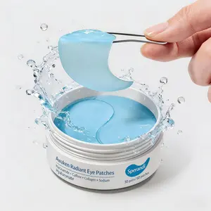 De-Puffing Eye Patches - Hydrating Caffeine Collagen Under-Eye Bags & Puffiness Eye Masks