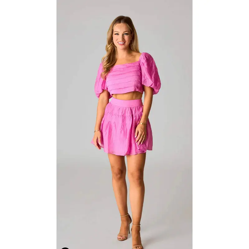Buddy Love Pink Two Piece Cutie Set
