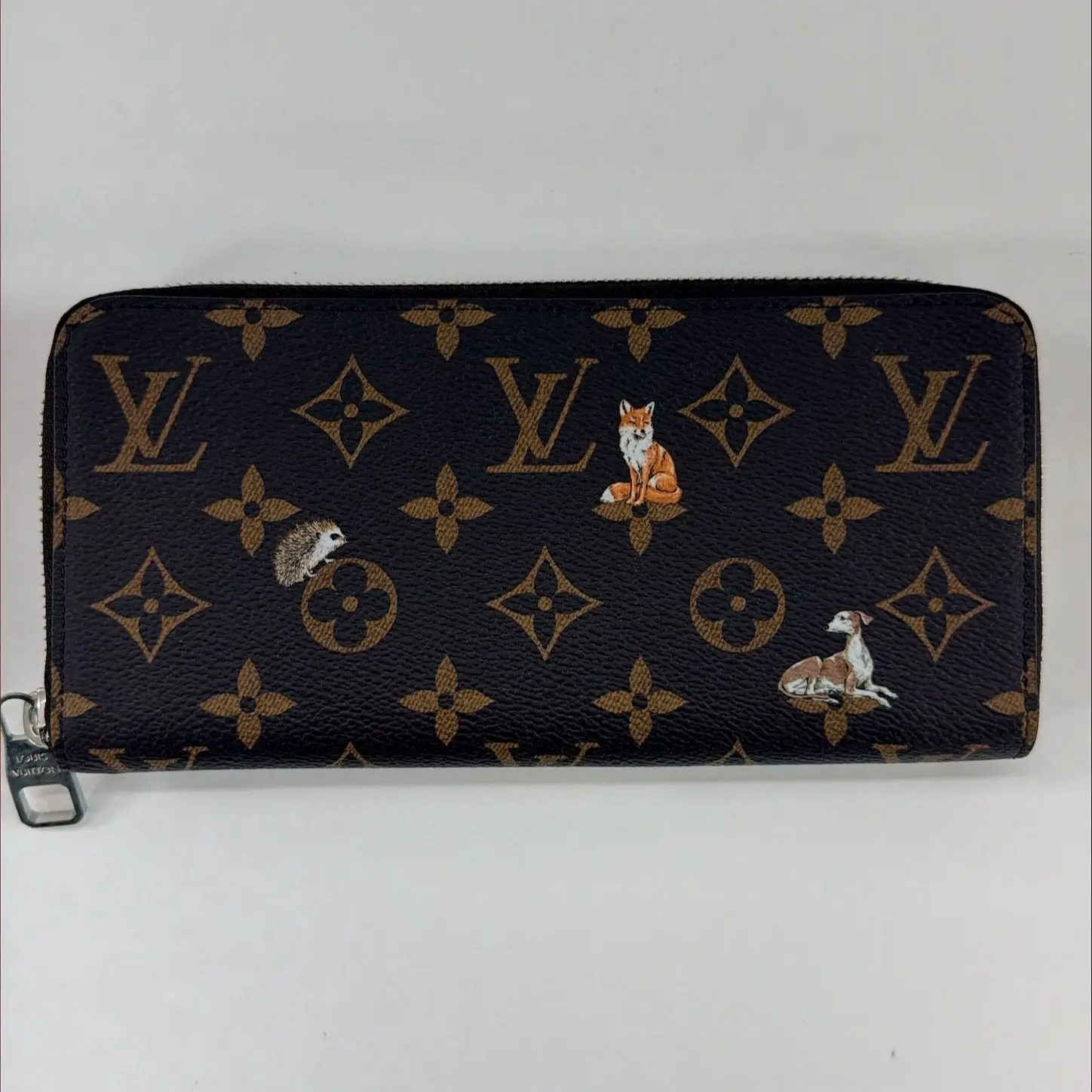 Pre-owned Louis Vuitton canvas Small leather goods L26054180 LV Zippy Wallet Monogram Louis Vuitton