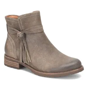 Sofft Water Resistant Suede Tasseled Bootie - Blake