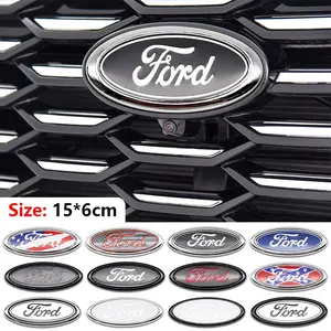 Ford Car Replacement Emblem 150x60mm, Mustang/f-150/c-Max/mondeo/s-Bond/escapes, Front Hood Trunk Logo Upgrade Part
