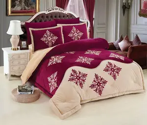 King Size 7 Piece Luxury Comforter Blanket Set  12 Lb