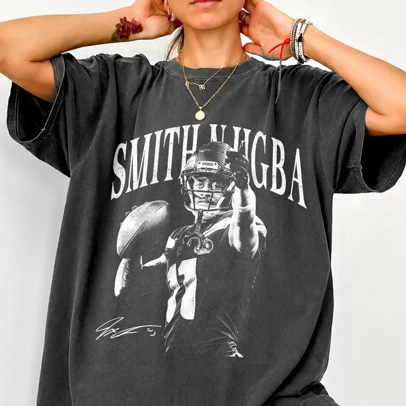 Vintage Jaxon Smith-Njigba Shirt, Comfort Color Game Day Football Graphic