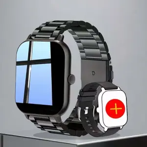 Fashion Classic Smart Watch Men Women 2.01 Inch Wireless Phone Multiple Sports Modes Compatible Android iOS Ultimate Active Smartwatch Movement